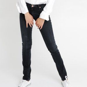 SOLD 🔥 Acne Blackline Kex black skinny jeans